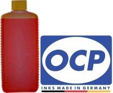 1 Liter OCP Tinte Y163 yellow für HP Nr. 62, 302, 303, 304, 305