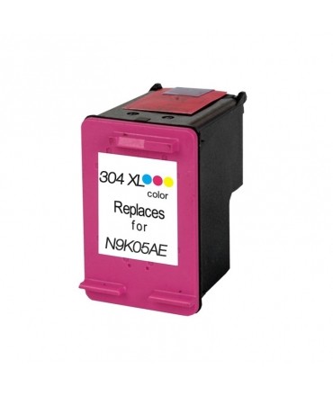 Refill Druckerpatrone HP 304 XL color, dreifarbig - N9K07AE, N9K05AE