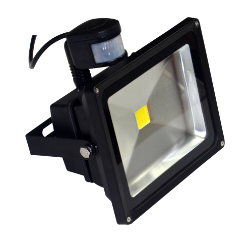 Sonderpreis - 50 Watt LED Außenstrahler - Flutlicht mit einstellbarem Infrarot Bewegungssensor PIR