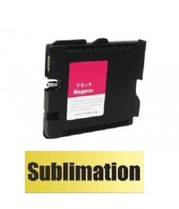 Druckerpatrone wie Ricoh GC 41 XL magenta, 405763, 405767 mit SUBLIMATIONSTINTE