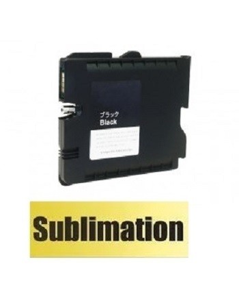 Druckerpatrone wie Ricoh GC 41 XL schwarz, black, 405761, 405765 mit SUBLIMATIONSTINTE