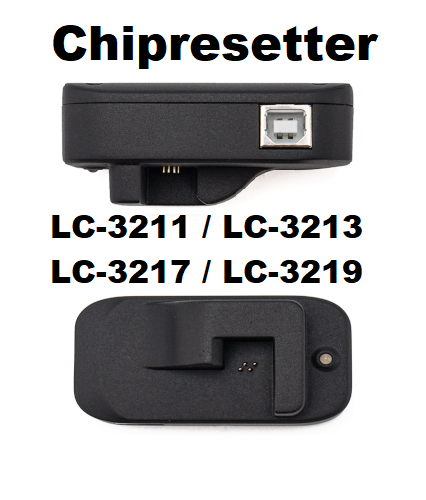 USB Chipresetter für Brother Druckerpatronen LC-3211, LC-3213, LC-3217, LC-3219 XL - 120 Resets