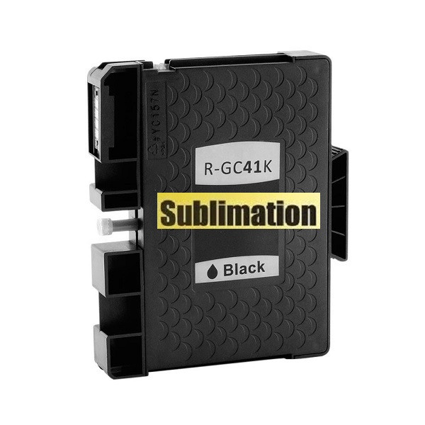 Sublimations-Tintenpatrone Ricoh GC-41 XL schwarz, black, 405761, 405765