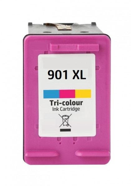 Kompatible Druckerpatrone HP 901XL color, dreifarbig - CC656AE