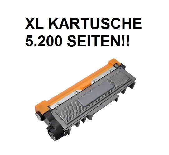 Kompatible Tonerkartusche Brother TN-2320 XL black, schwarz - doppelte Kapazität für 5.200 Seiten