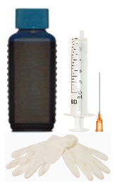 Nachfüllset für Epson T0795, T0805, T24, 378 Tintenpatronen - 100 ml Light Cyan