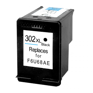 Kompatible Druckerpatrone HP 302XL schwarz, black - F6U68AK, F6U66AE