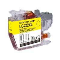 Kompatible Druckerpatrone Brother LC-422XLY Yellow, Gelb Kompatible Druckerpatrone Brother LC-422XLY Yellow, Gelb