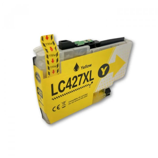 Kompatible Druckerpatrone Brother LC-427 XL Y Yellow, Gelb