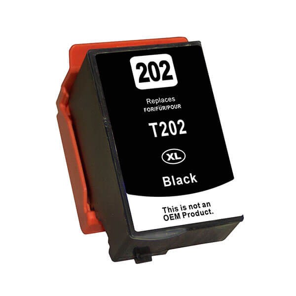 Kompatible Druckerpatrone wie Epson 202XL Schwarz, Black